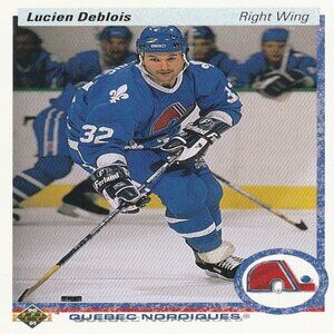 Lucien DeBlois - 1990 Upper Deck Hockey Card